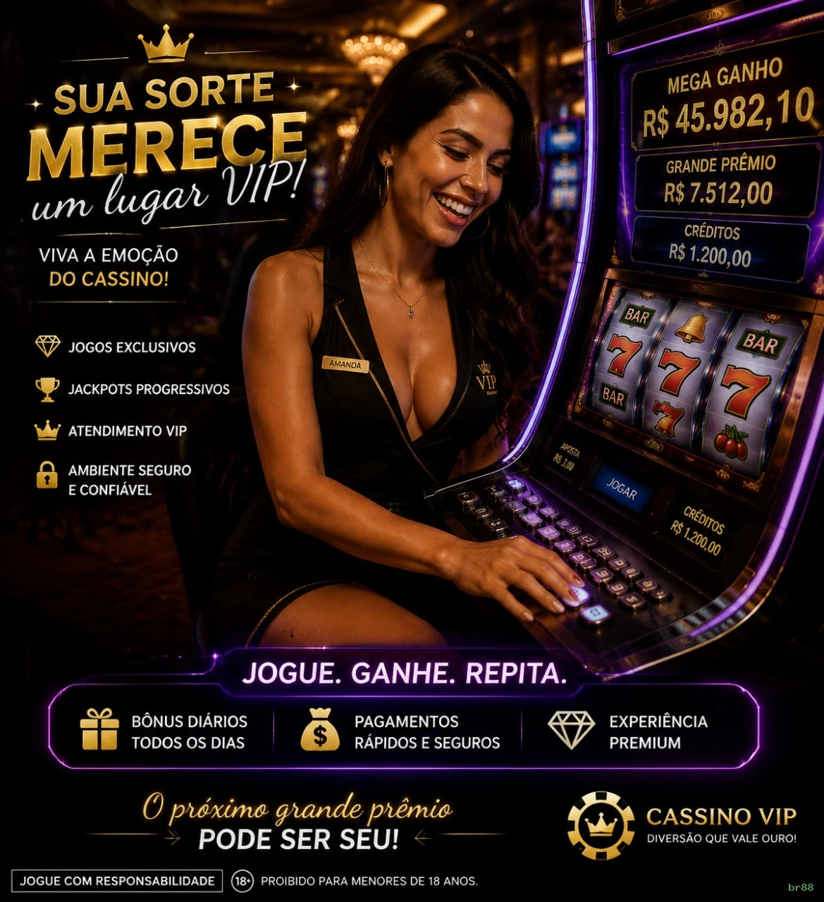 Bônus boas-vindas br88 R$100